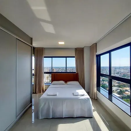 Estudio Alto E Aconchegante No 32º Andar Do Vertigo Campo Grande  Exterior photo